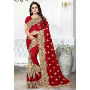 Fashionable Indian Georgette Saree